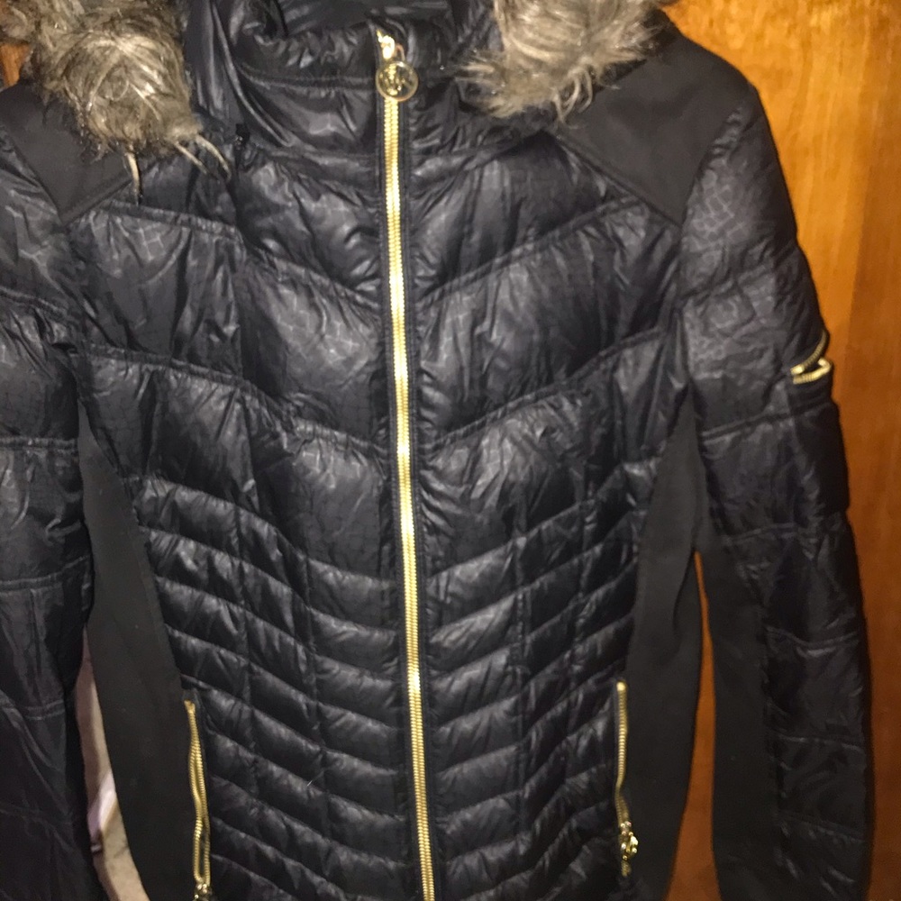 Michael Kors lightweight mid- length jacket